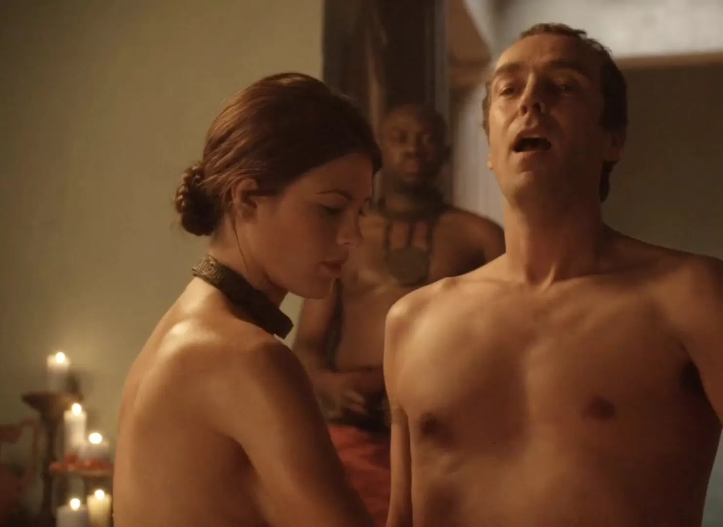 Laura Surrich - Slave Girl Used By Dominus: Spartacus S01E06 (2010)