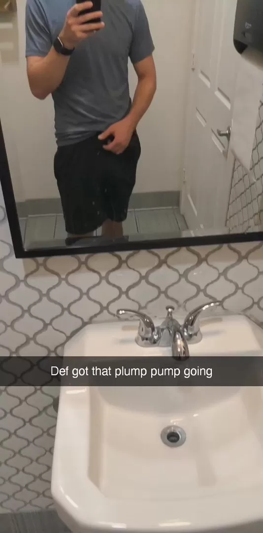 Je suis accro à l'envoi de snaps depuis la salle de sport