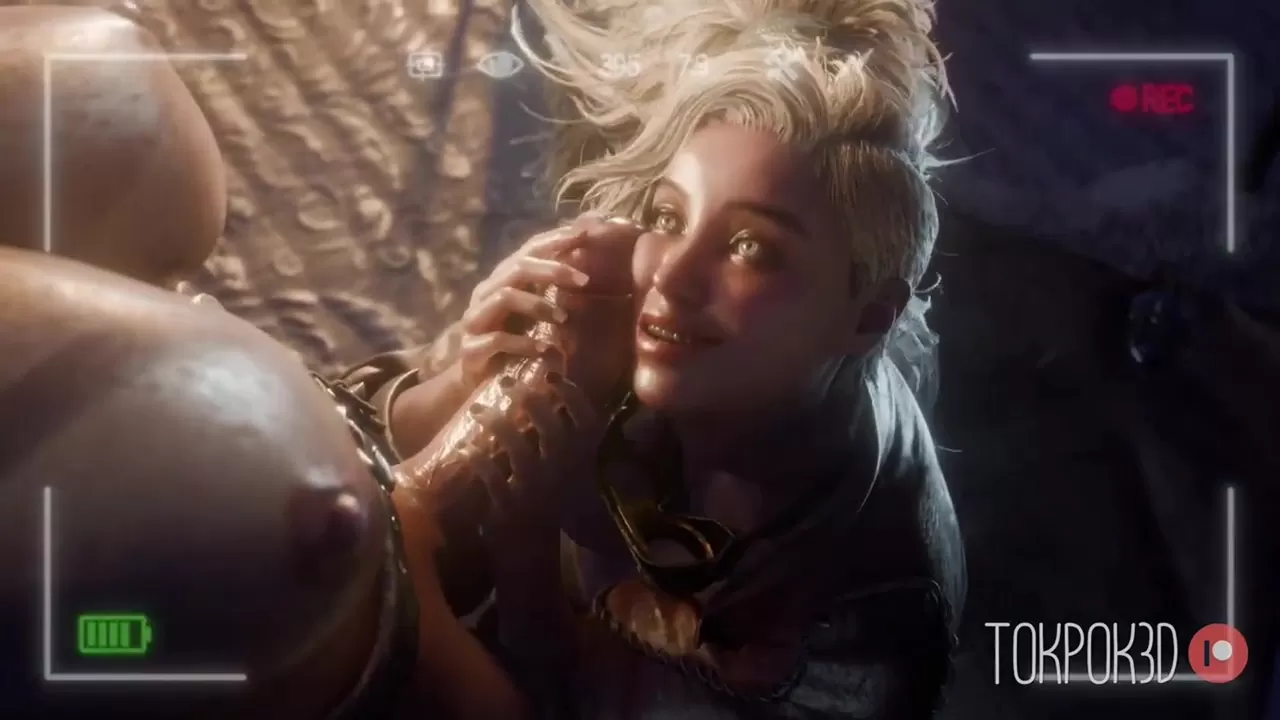 Gemma adore vénérer l'énorme bite d'Alma