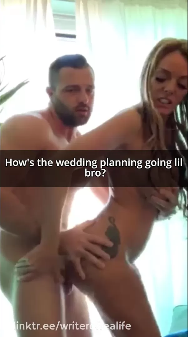 Comment pouvez-vous planifier un mariage avec votre fiancé comme ça ?