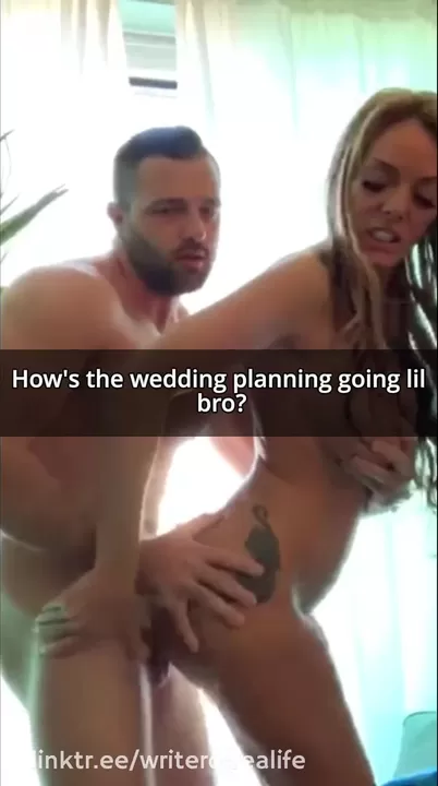 你如何能与你的未婚夫这样筹划婚礼？