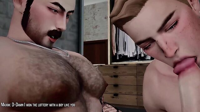 Animación gay con giros inesperados - Nightowl Host Club