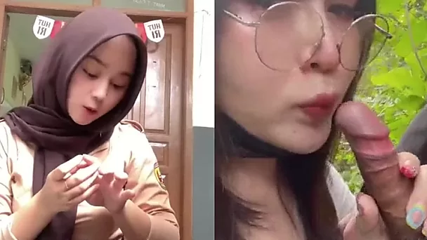 Baise rapide en public avec une petite asiatique