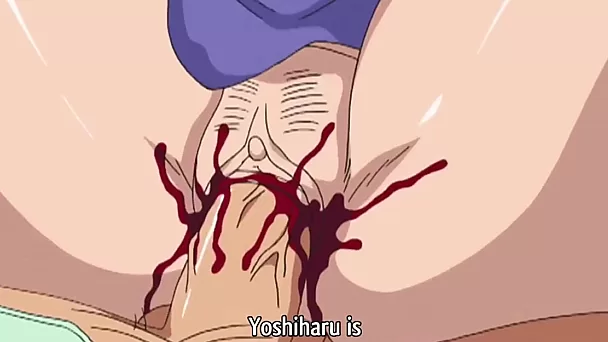 Meia-irmã peituda perde a virgindade hentai