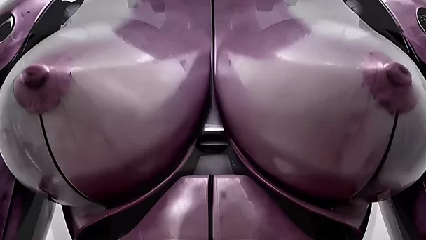 Un robot sexuel généré par l'IA vous taquine avec ses seins géants en acier