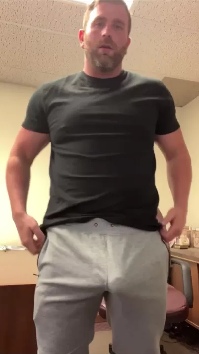 Grijze joggingbroek