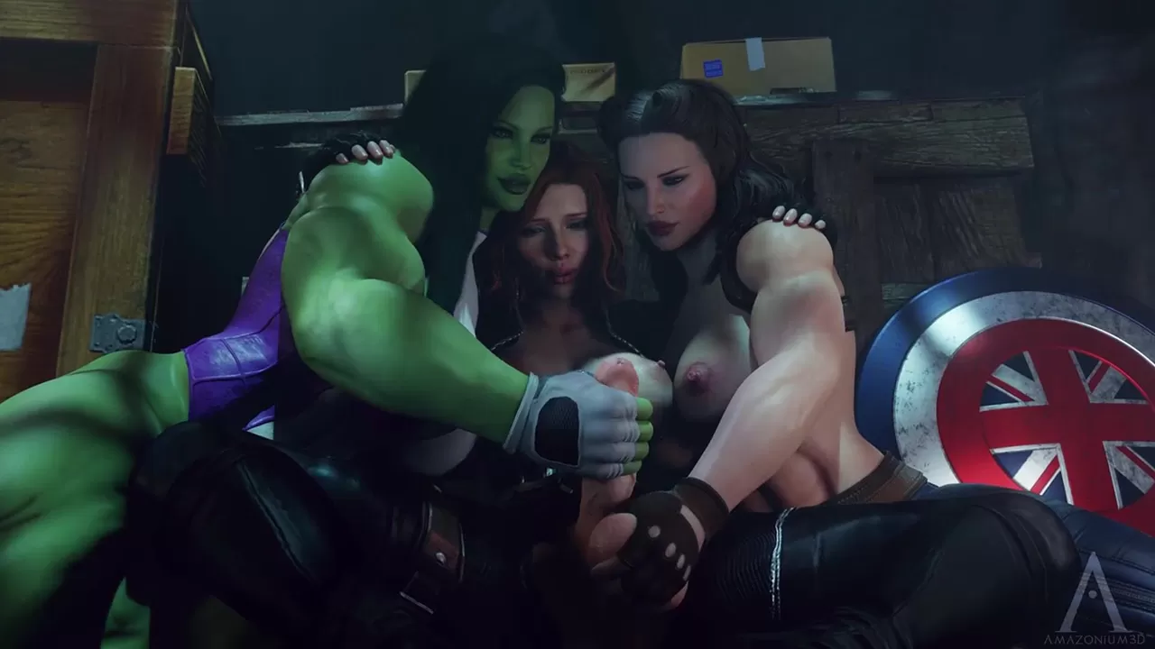 She Hulk, Vedova Nera e Capitan Bretagna