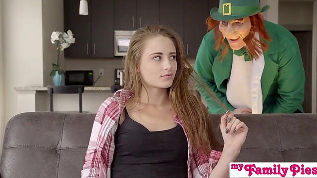 Brother became a leprechaun and fucked his stepsis Kyler Quinn
