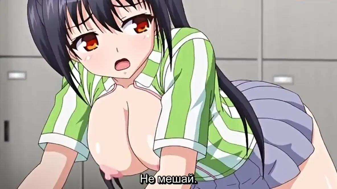 Hentai Schoolgirl Porn Captions - Hentai - Students and A Lustful Manager (Russian subtitles)