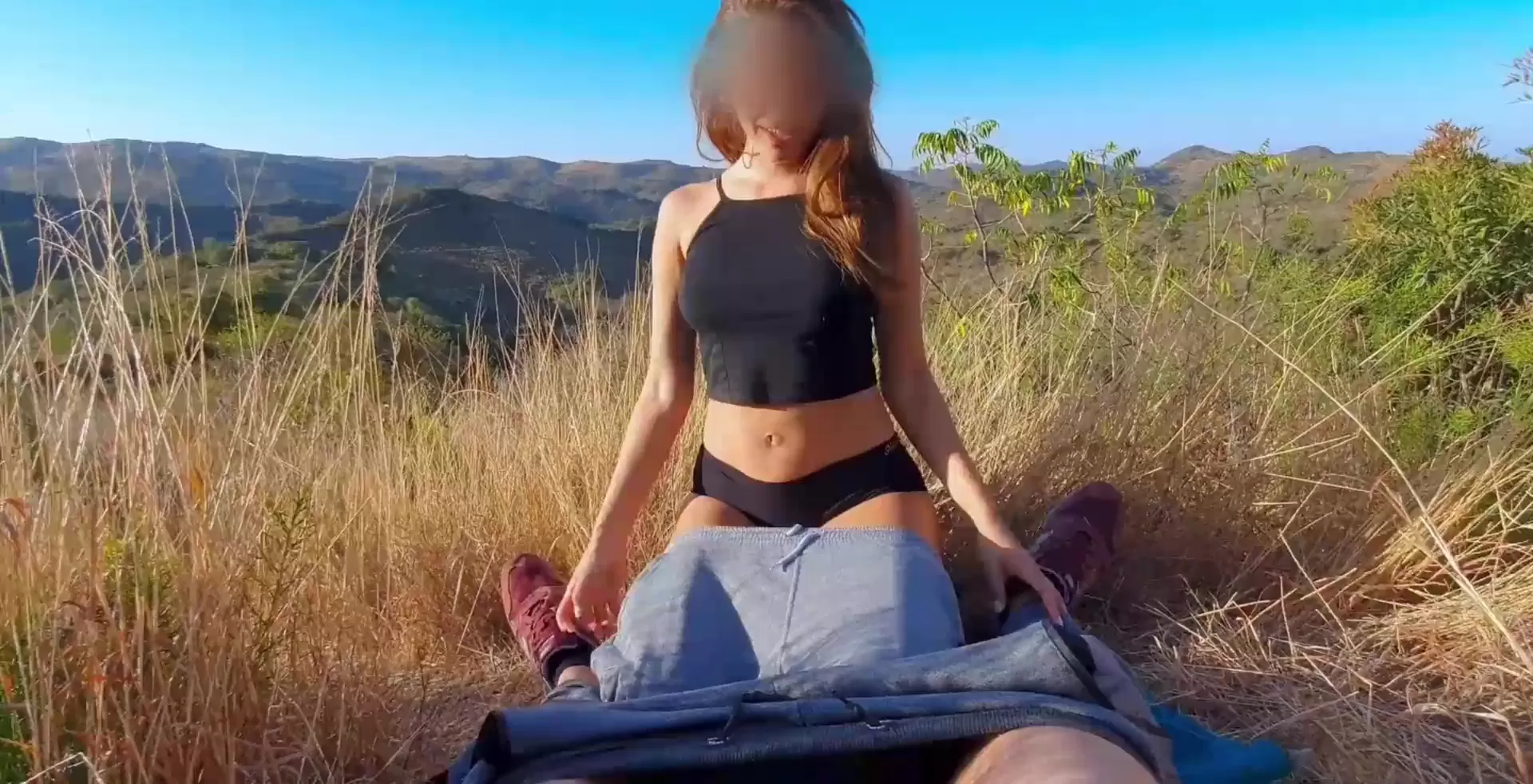 Hiking Hottie: Latina's Booty Bang in the Wild