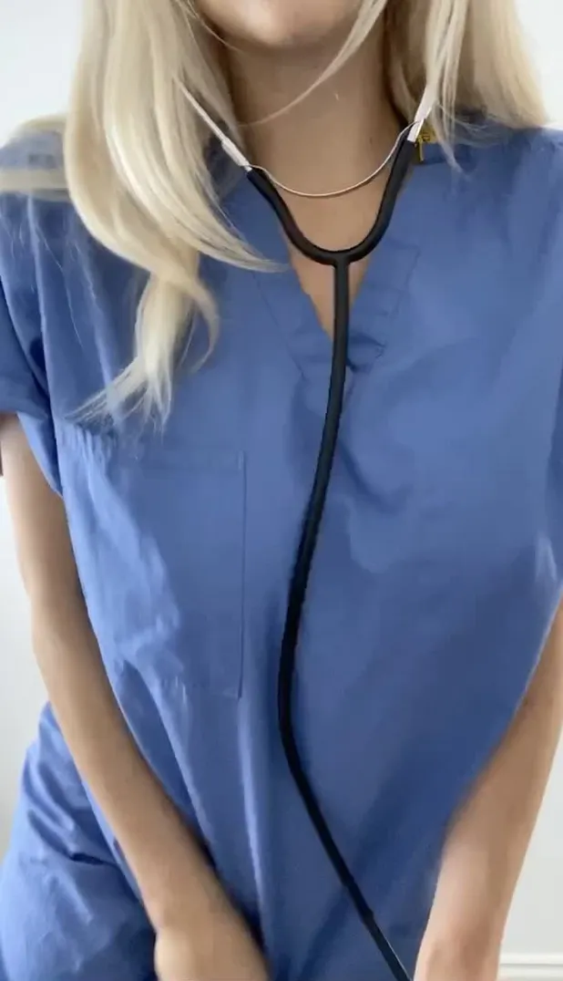 Were you expecting to see these under my scrubs