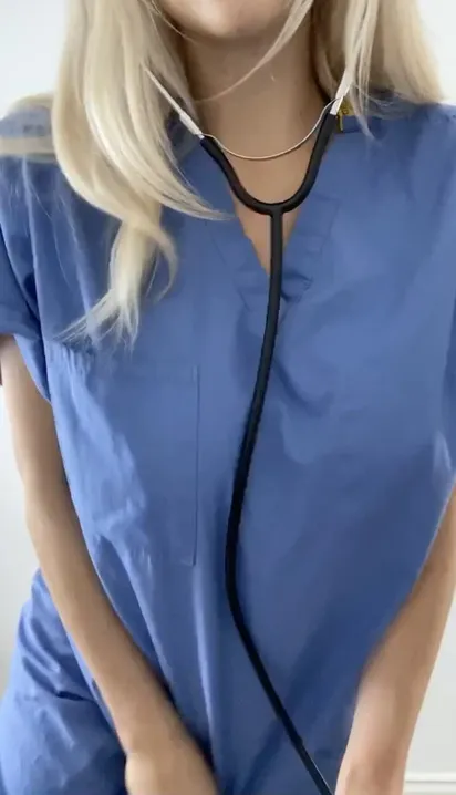 Were you expecting to see these under my scrubs