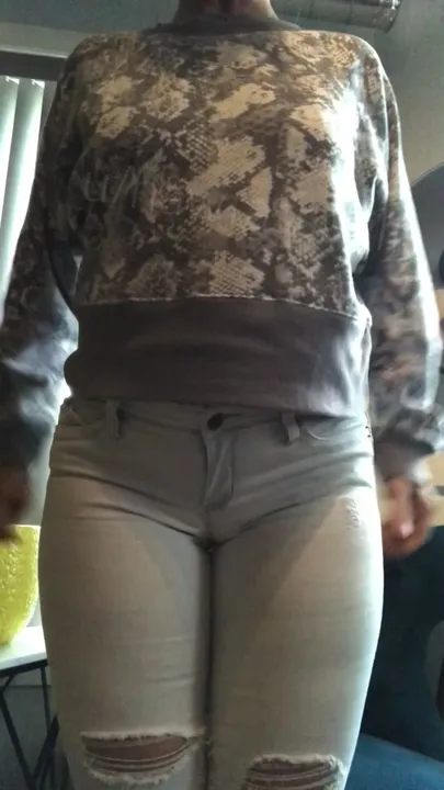 My ass keeps getting bigger... even jeans can't hide it