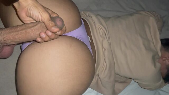 Her juicy ass is so tempting I cannot resist but fuck it