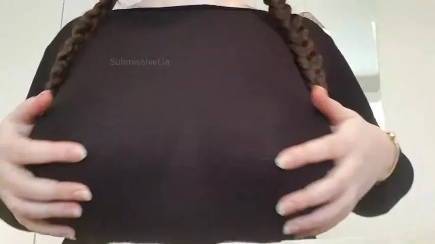 If I've been a good girl, will you pull me by the braids while I titty drop for you? What you do next, is your choice