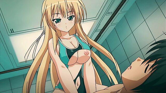 Rubia con curvas disfruta de una intensa acción 69 en animación hentai HD