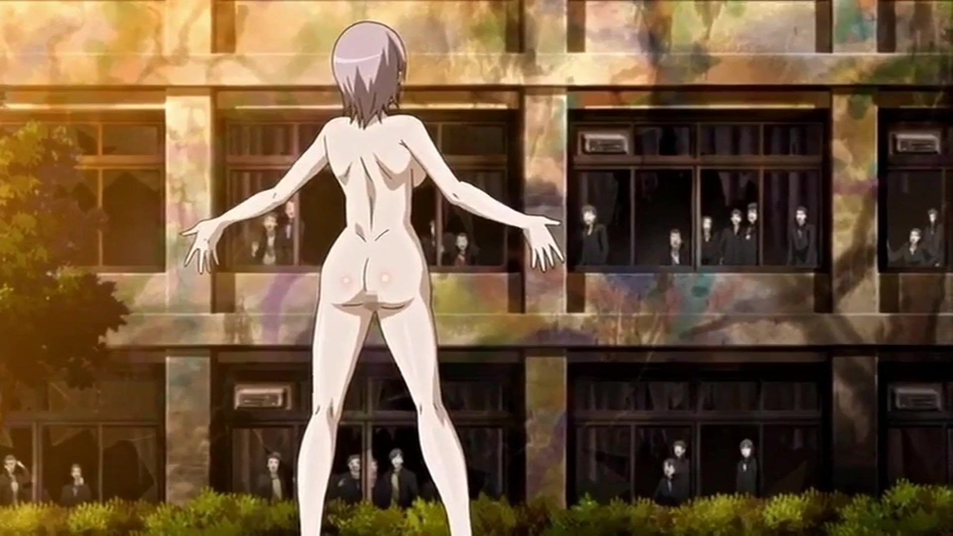 Anime naked in public