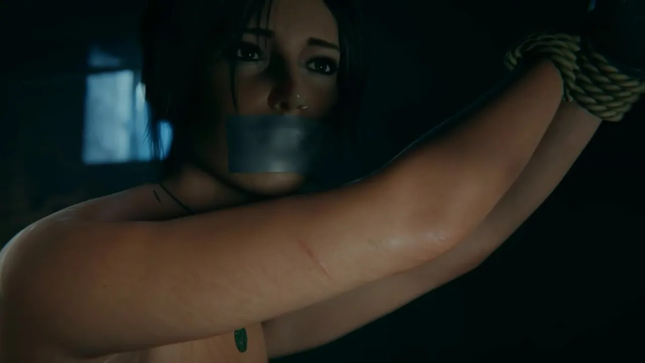 Machine à baiser Lara Croft