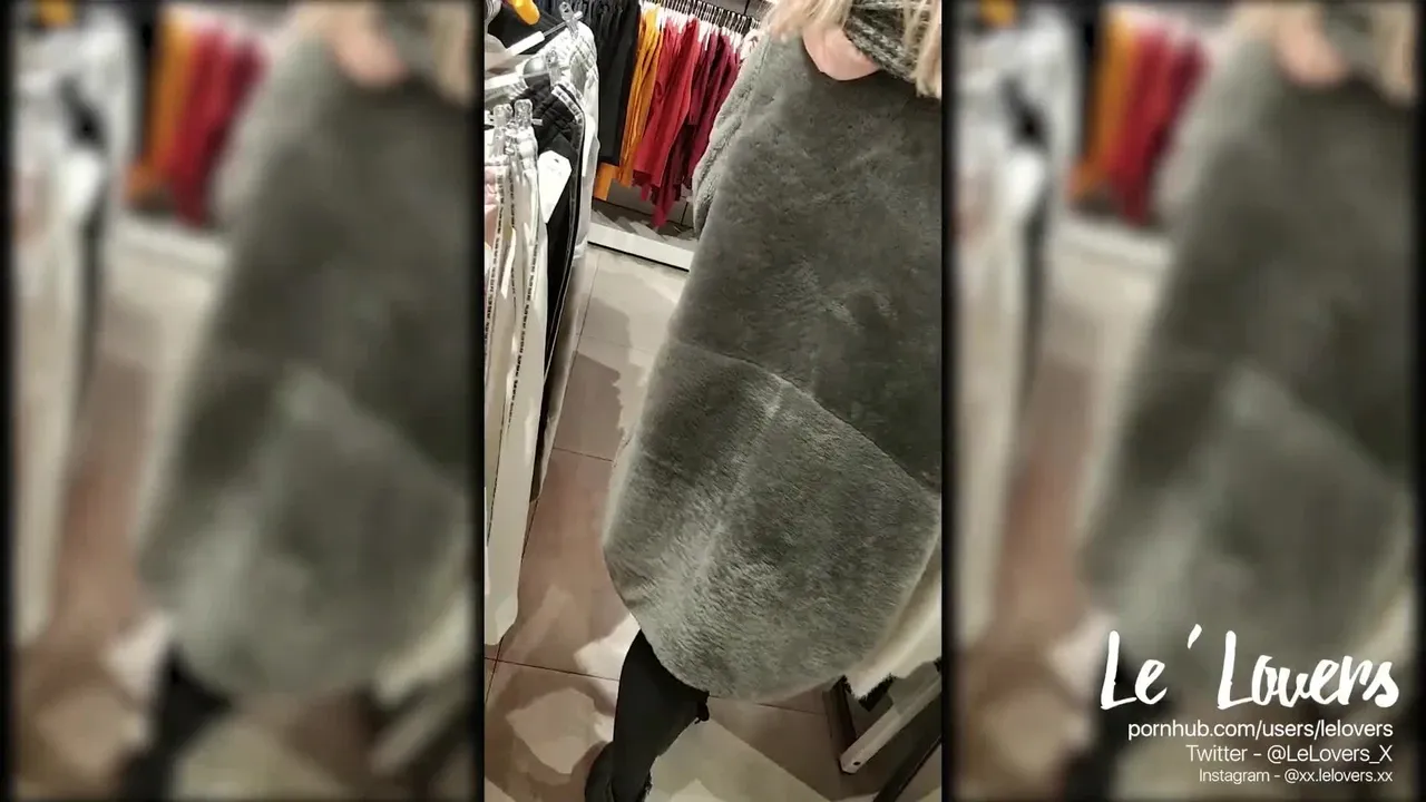 Fellation, baise et sperme sur le cul, laissant du sperme sur un pull de Noël non acheté