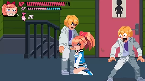 Lewd city girls meilleur jeu de sexe 8bit! Teen suce comme une reine