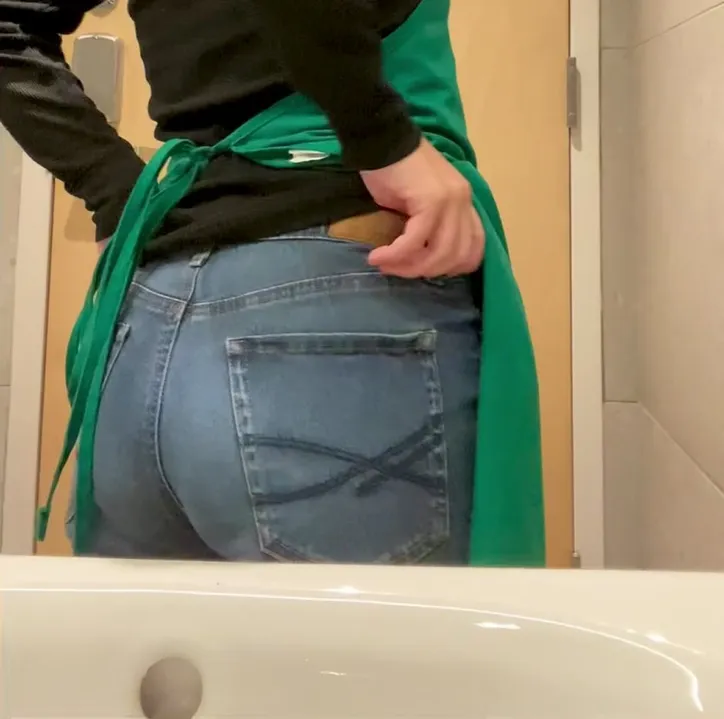 Will you lick my asshole in my work bathroom?