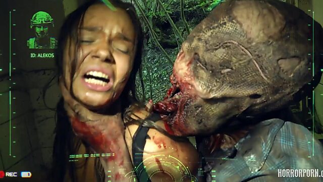 HorrorPorn scene! Zombies attack and fuck bitch in Hardcore Way