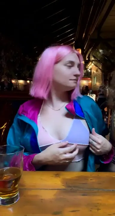 My friends can’t take me anywhere without me taking my boobs out