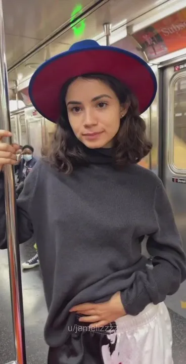 J'espère avoir égayé la journée de quelqu'un dans le métro