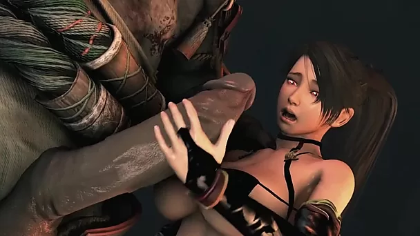 Momiji Demon Hunter é fodido por um pau monstruoso - MMD XXX video