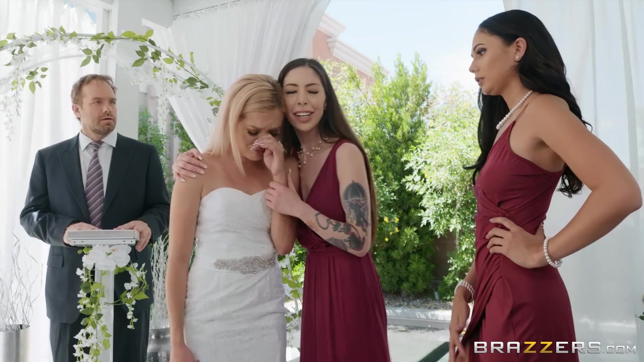 Lesbian Sluts Bridesmaids - Runaway Groom prepared BBC for hot-ass bridesmaid