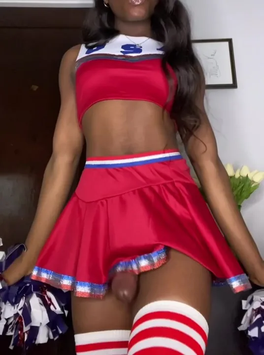 would u suck off the captain of the cheer squad?