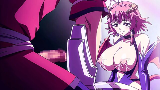 PMV Hentai compilation: busty succubus girls gobble up mens cocks